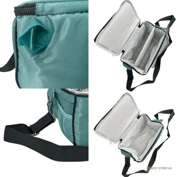 Kamai Gio Style skuldermadtaske, pastelgrøn, kapacitet 7L