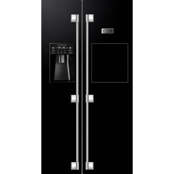 Kaiser Side-by-Side KS 90500 RS, 91,1 cm bred, No Frost Side-by-Side kylskåp 556 l, Multi-Bar