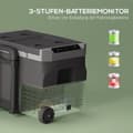 Miniatyrbild 6 av 9: Kompressor Kylbox, 61x39x41.5 cm, Svart