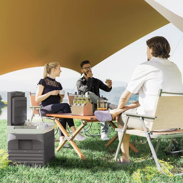 Kompressor Kylbox, 61x39x41.5 cm, Svart