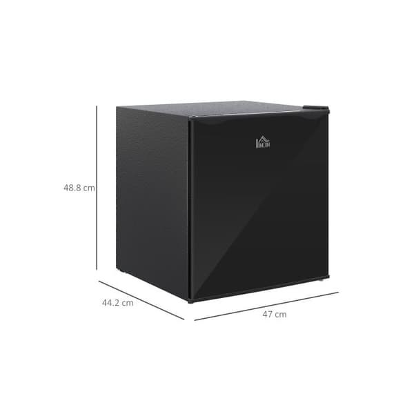 Mini fryser HOMCOM, 35 liter, 161 watt, 5 nivåer av temperaturskontroll, -14 till -24°C