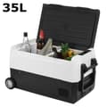 Miniatyrbillede 2 af 2: Dual Zone Bilkøleskab, -20°C til 20°C Temperaturinterval, Hurtig Køletilstand,35L