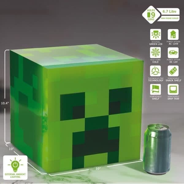 Mini Kyl - UKONIC - Minecraft - 6,7L - Portabel - 1 Dörr