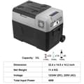 Miniatyrbillede 2 af 2: Bilkøleskab, -20℃ til 20℃ Køleområde, Flere kapaciteter, Batteribeskyttelse,30L