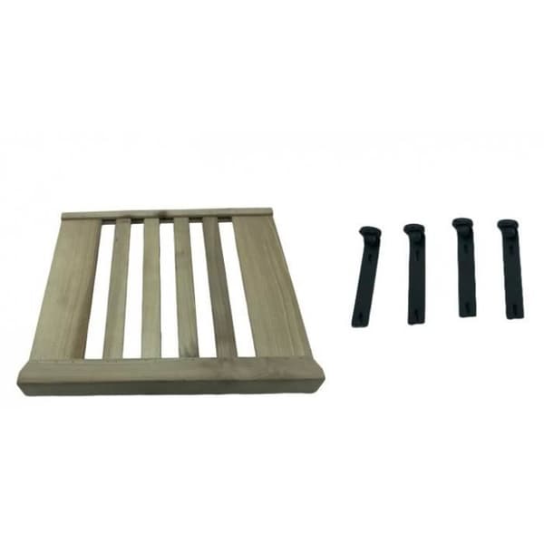 Trähylla för Dometic vinkällare - Brun - 82x59,5x68 cm
