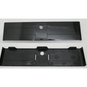 Svart dörrpanel för Dometic DS200FS/DS300FS/DS400FS kylskåp