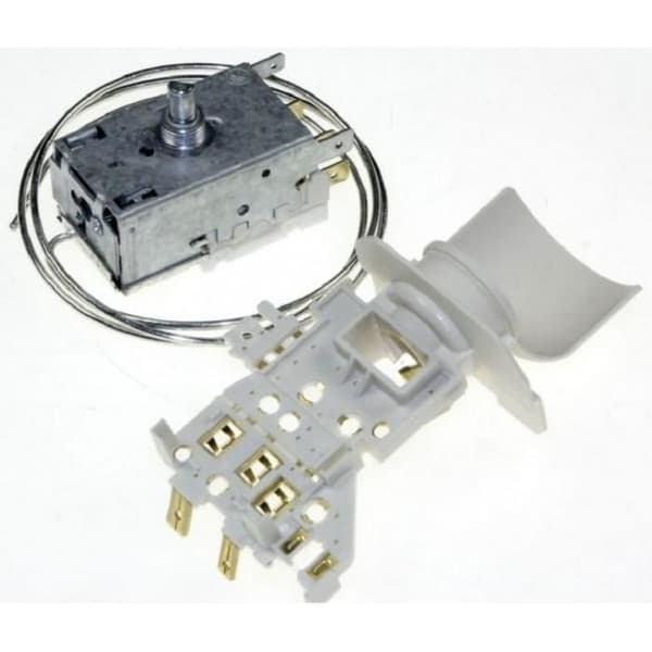 TERMOSTAT + BYTESLAMPSTÖD TERMOSTAT A130681R FÖR WHIRLPOOL KYLSKÅP * 48400