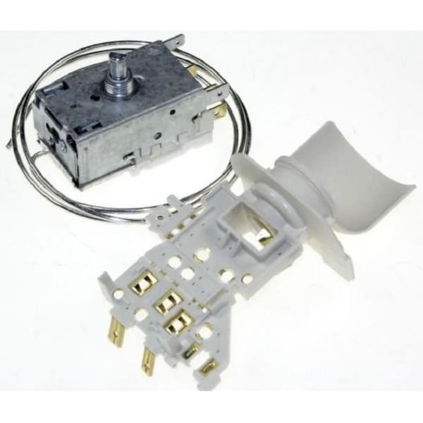 TERMOSTAT + STÖD FÖR LAMPAN I ERSÄTTNING TERMOSTAT A130681R FÖR KÜLKÅP WHIRLPOOL - RBG746697