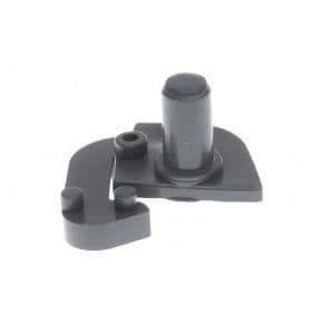 Dörrgångjärn - STÄNGNING - VÄNSTER SOCKET - Grå - Kylskåp - Originaldel från tillverkaren