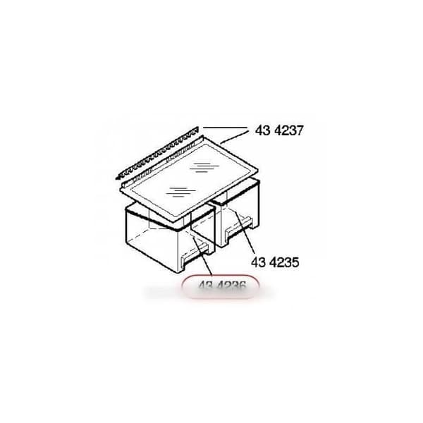 GRÖNSAKSLÅDA - BOSCH - 00434236 - Kylskåp - Originaldel - Kompatibla modeller