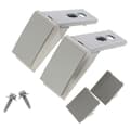 Miniatyrbild 1 av 2: Kit reparation handtag grå 9590180 - kylskåp Liebherr