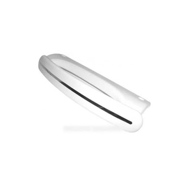 Vitt dörrhandtag till Whirlpool kylskåp - DHF002WH 481246268876 - ARC1220 85 - Centrumavstånd 17,6cm