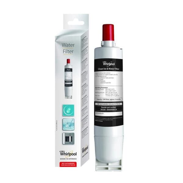Set med 3 filter SBS002 (101546-58812) - Kyl, frys - WHIRLPOOL (10826)