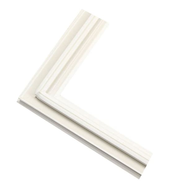 Gemensam vit magnetisk dörrlist gw m3 för kylskåp Whirlpool C00536743