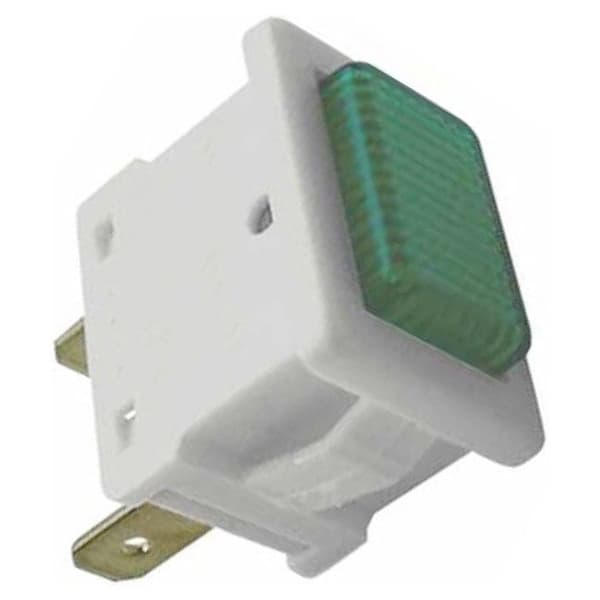 Grön lampa för LADEN kyl-frys - Kompatibel med WHIRLPOOL, BAUKNECHT, LADEN, IGNIS - Grönt filter