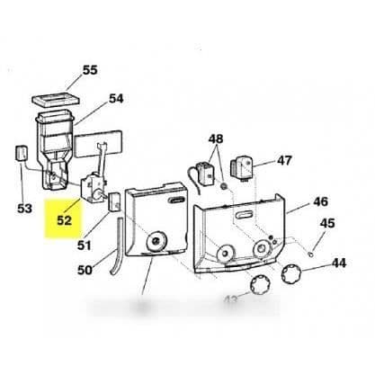 SPJÄLLTERMOSTATKORT WMF14J709 FÖR ARISTON KYLSKÅP - BVMPIECES