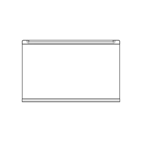 Clayette för kylskåp 458.5x287mm Aeg 265108738