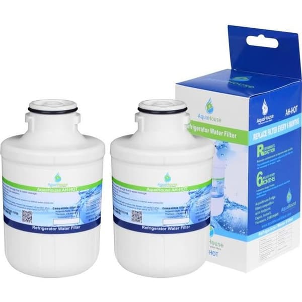 2x AH-HOT vattenfilter för Thomson THSBS90WDWH / Hotpoint SXBD922FWD / Caple CAFF205 / Indesit C00300448 / Ariston / Electrolux