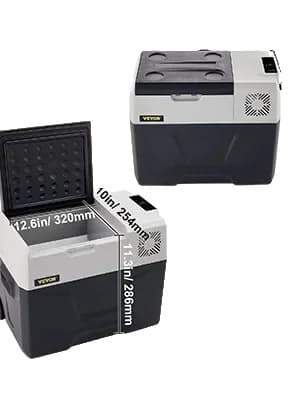 Bærbar Fryser, 30L Kapacitet, AC Strøm, Kompakte Dimensioner,CX30 60W 30L