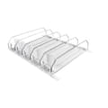 Miniatyrbillede 1 af 2: Drikkeorganisator, Justerbar Bredde, E-formet Design,Hvid 380mm 5 sæt