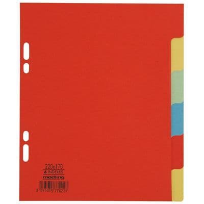 180g kartongavdelare 17x22 - set om 6