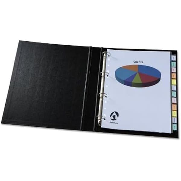 Flikavdelare - Avery - 05614501 - Polypropen - A4 - 12 nycklar - Vit