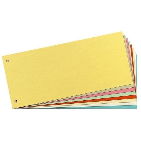 Avdelare - HERLITZ - A4-format i manila kartong - Grön - 105 x 240 mm