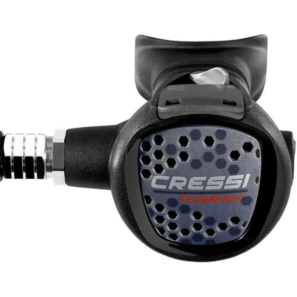 Cressi Regulator Sæt Xs Compact Ac2 Din Sort,Søvfarvet