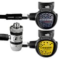 Miniatyrbillede 1 af 3: Cressi Regulator Sæt Xs Compact Ac2 Din Sort,Søvfarvet