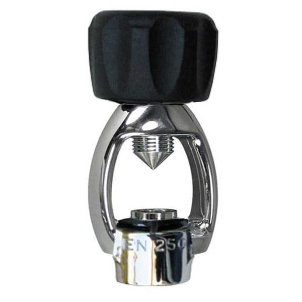 Tecnomar Complete Yoke Adaptor Musta,Hopeinen