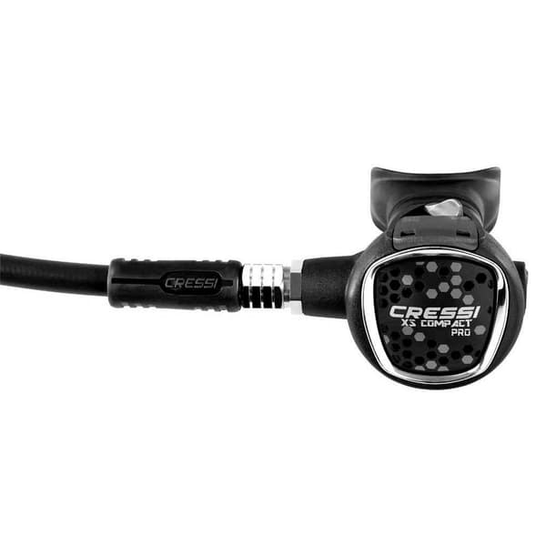 Cressi Regulator Set Xs Compact Pro Mc9sc Din 300 Svart,Silver