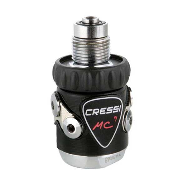 Cressi Regulator Set Xs Compact Mc9 Grey Din Svart