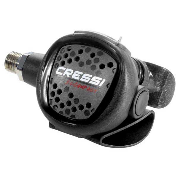 Cressi Regulator Set Xs Compact Mc9 Grey Din Svart