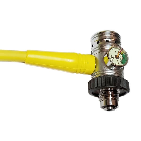 Metalsub Regulator Set Hookah Din Piston 10 M Gul
