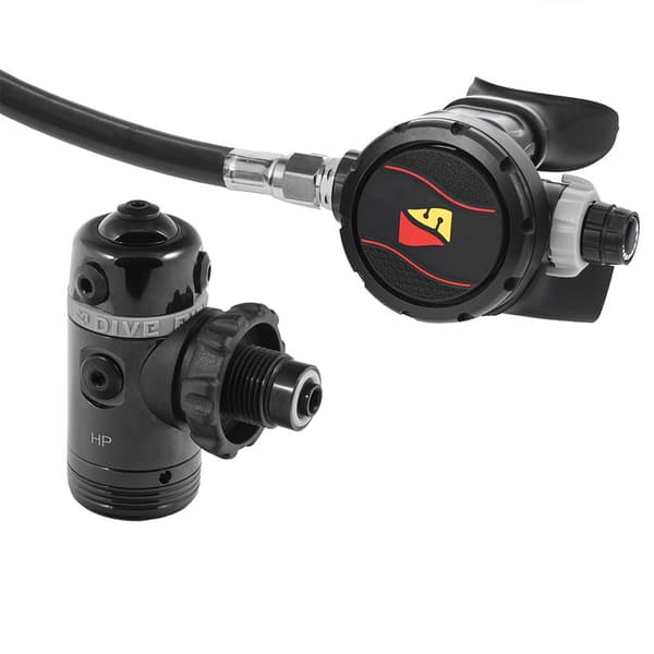 Dive Rite Säädinsarja Xt Din Musta
