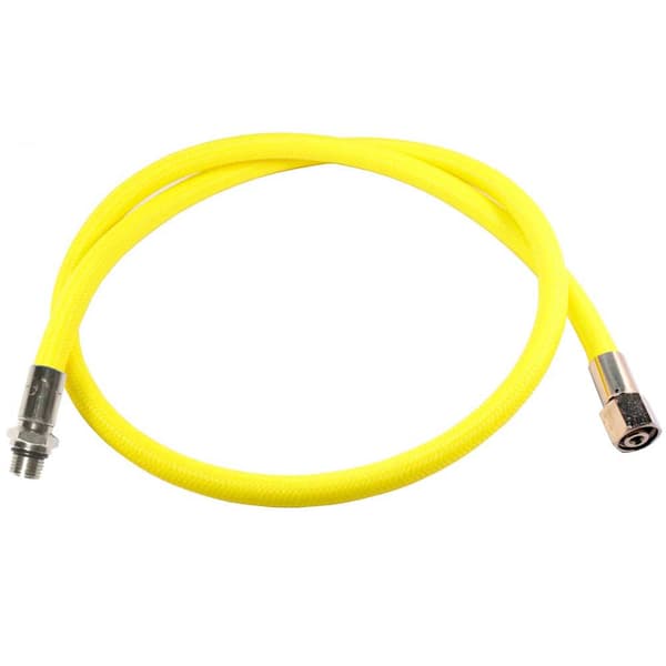 Metalsub Regulator Flex Hose Male 1/2´´ Unf Keltainen 213 cm