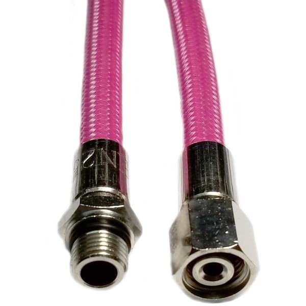 Metalsub Säädin Flex-letkun Uros 1/2´´ Unf Pinkki 213 cm