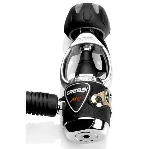 Cressi Regulator Sæt Xs Compact Pro Mc9sc Int Sort,Søvfarvet