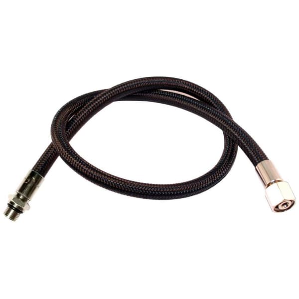 Metalsub Regulator Flex Hose Male 1/2´´ Unf Musta 213 cm