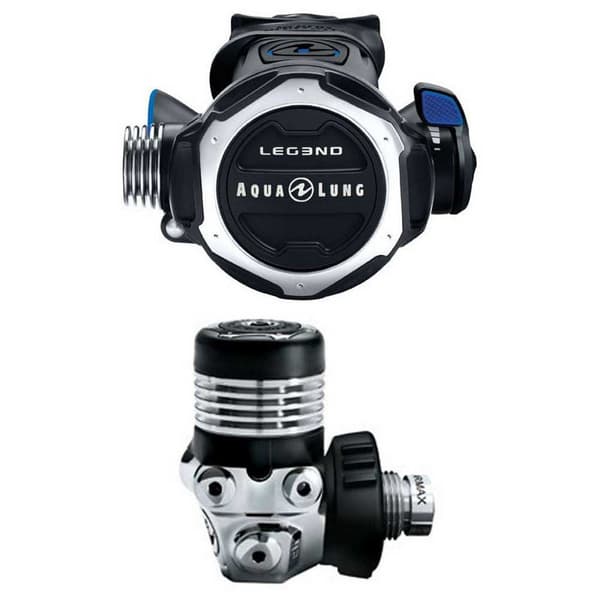 Aqualung Säädinsarja Leg3nd Din Musta