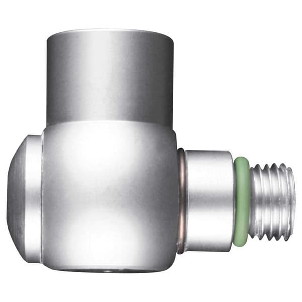 Oms 90 Degree Unf 7/16 Hp Male To Unf 7/16 Hp Female Silver