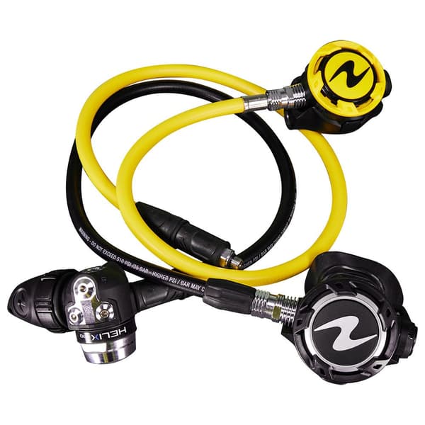 Aqualung Säädinsarja Pk Helix Pro Din Octopus Keltainen