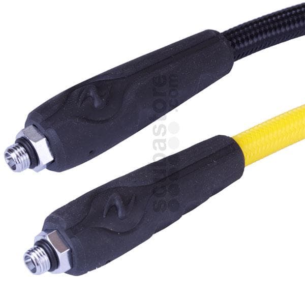 Aqualung Lp Hose Aquaflex Mikron Gul,Sort 74 cm