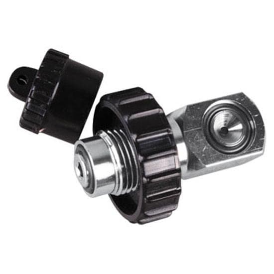 Oms Int To G 5/8´´ Male 300 Bar 180 Degree Straight Svart,Silver