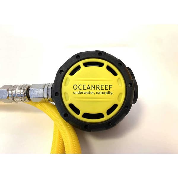 Ocean Reef Octopus Sekundær Regulator Med Slange Quick Connection Gylden