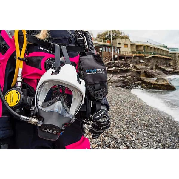 Ocean Reef Octopus Sekundær Regulator Med Slange Quick Connection Gylden