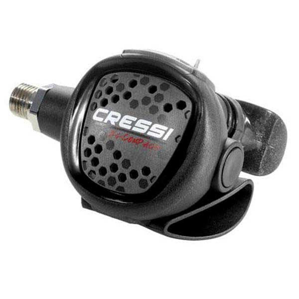 Cressi Regulator Set Xs Compact Mc9 Grey Int Svart,Silver