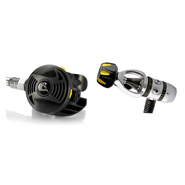 Cressi Regulator Set Xs2 Ac2 Int Svart,Silver