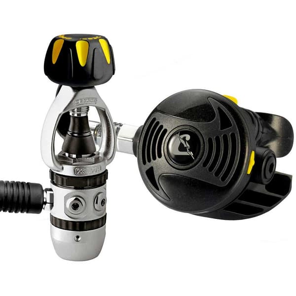 Cressi Regulator Sæt Xs2 Ac2 Int Sort,Søvfarvet