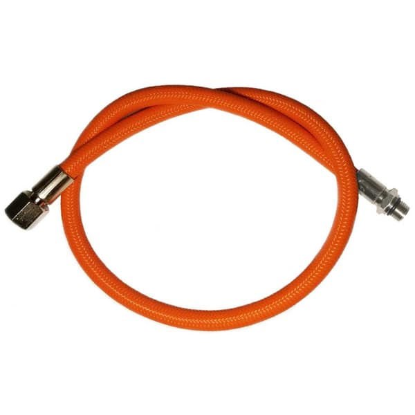 Metalsub Regulator Flex Hose Male 1/2´´ Unf Orange 152 cm
